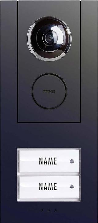 M-E GMBH modern-electronics 41179 Videocitofono cablato da esterno antracite (Cablato)