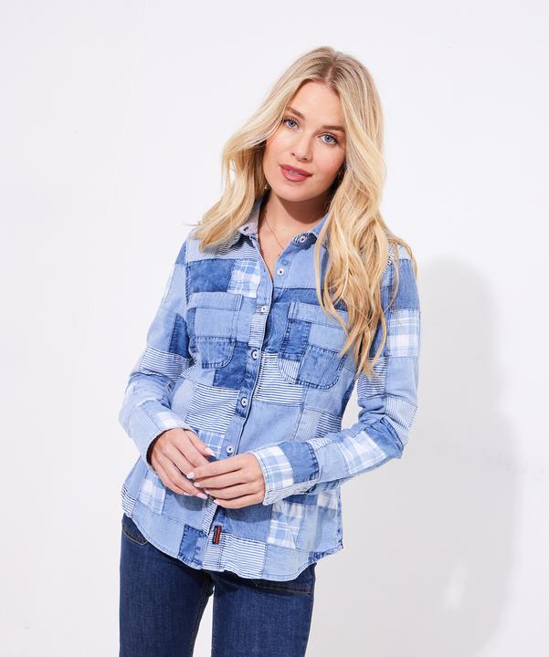 Produktbild Joe Browns Patchwork Denim Shirt (44)