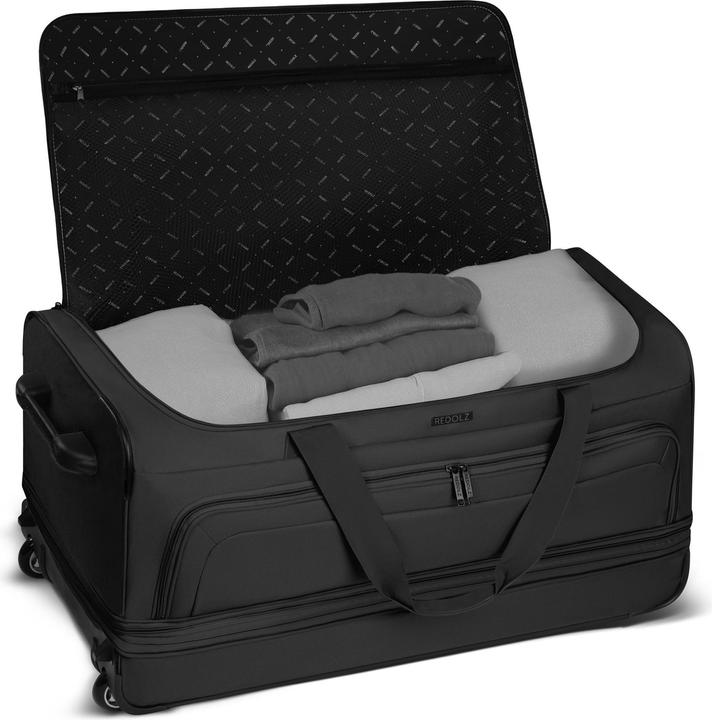 Image du produit Redolz Sac de voyage Duffle Essentials 2 roues 80 cm avec soufflet extensible (110 l, XL (à partir de 115l))