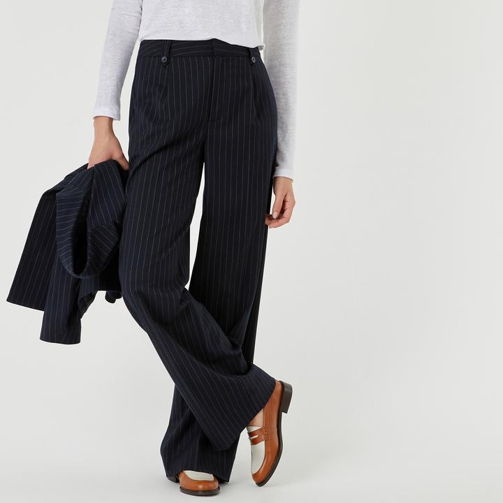 Produktbild La Redoute Collections Nadelstreifen-Hose (50)