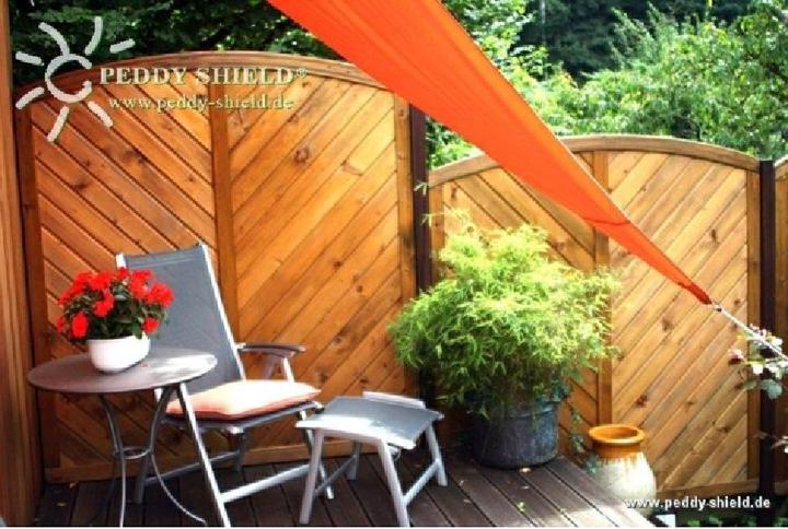 Actual product image Peddy Shield Triangular sail (360 x 360 cm)