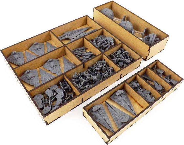 Produktbild Feldherr REBL - Brettspiel Organizer für Star Wars: Rebellion und Erweiterung Aufstieg des Imper