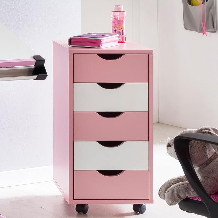 Immagine prodotto FineBuy Roll container in legno impiallacciato faggio