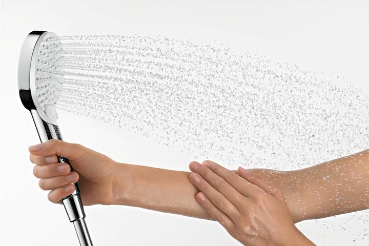 Actual product image hansgrohe Crometta Duschkopf 100 Vario Green 6 l/min (2 Beam types, 5.70 l/min)