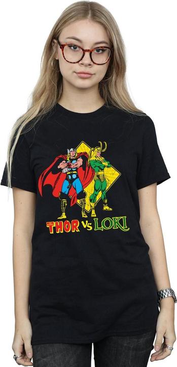Immagine prodotto Thor Vs Loki Maglietta Ampia Donna (XXL)