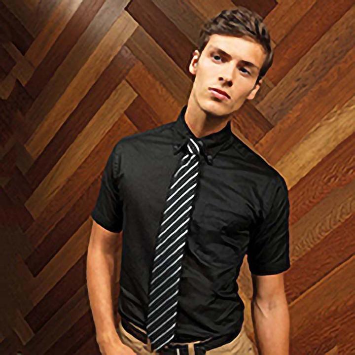 Actual product image Premier Signature Oxford shirt Work shirt short-sleeved (47)
