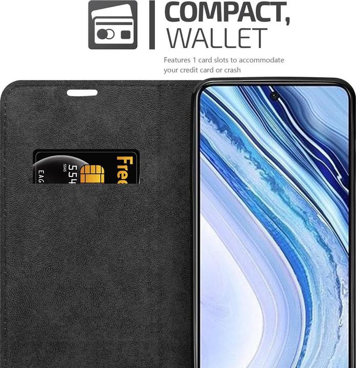 Productafbeelding Cadorabo Boek Onzichtbare Magneethoes (Xiaomi Redmi Note 9 Pro, Xiaomi Redmi Note 9S)