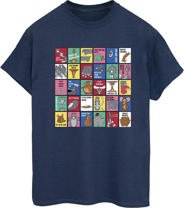 Image du produit Tom & Jerry - T-shirt GRID SQUARES - Femme (M)