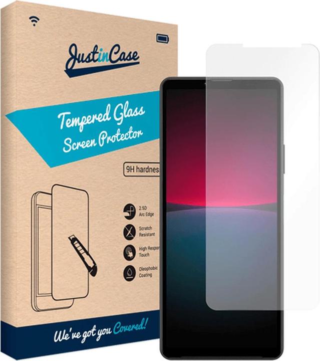Immagine prodotto Just in Case Proteggi schermo in vetro temperato trasparente Sony Xperia 10 IV (1 Pezzo/i, Sony Xperia 10 IV)
