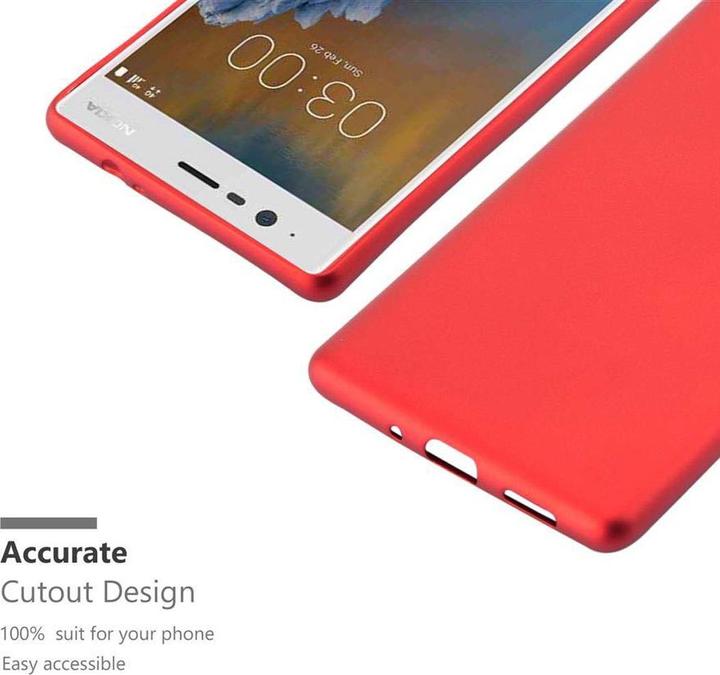 Immagine prodotto Cadorabo Copertura metallica opaca in TPU (Samsung Galaxy J3 2017 (versione USA))