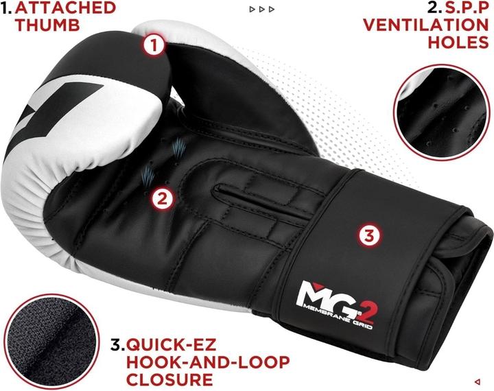 Image du produit Rdx Gants de Boxe REX F4 (14 OZ, 12)