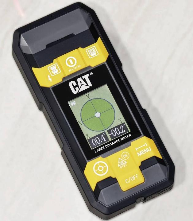 Image du produit Cat Télémètre laser 4en1 avec laser à lignes croisées Plage de mesure (m (40 m, 670 nm)
