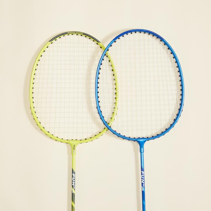 Actual product image Perfly Adult badminton set - Fun Set BR130 lime/blue