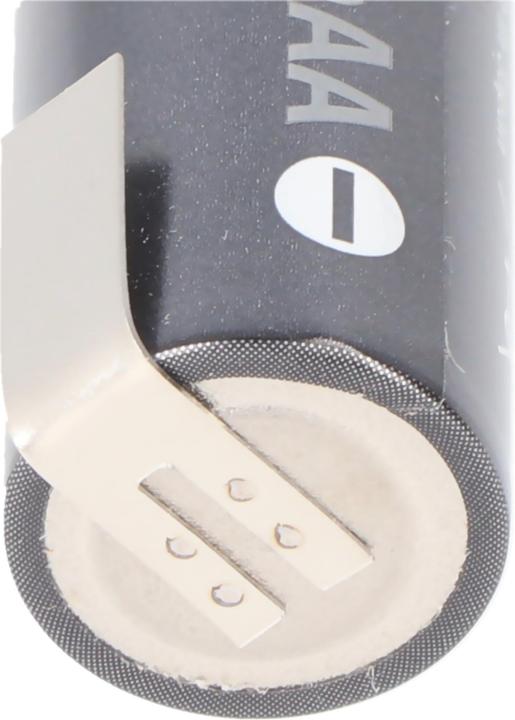 Immagine prodotto Panasonic Batteria Pro Mignon BK-3HCCE, 2500mAh con capocorda a saldare U (1 pz., AA, 2500 mAh)