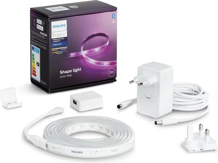 Immagine prodotto JTI Hue LightStrip Plus V4 2m Basisset mit Stecker (200 cm, Interno)