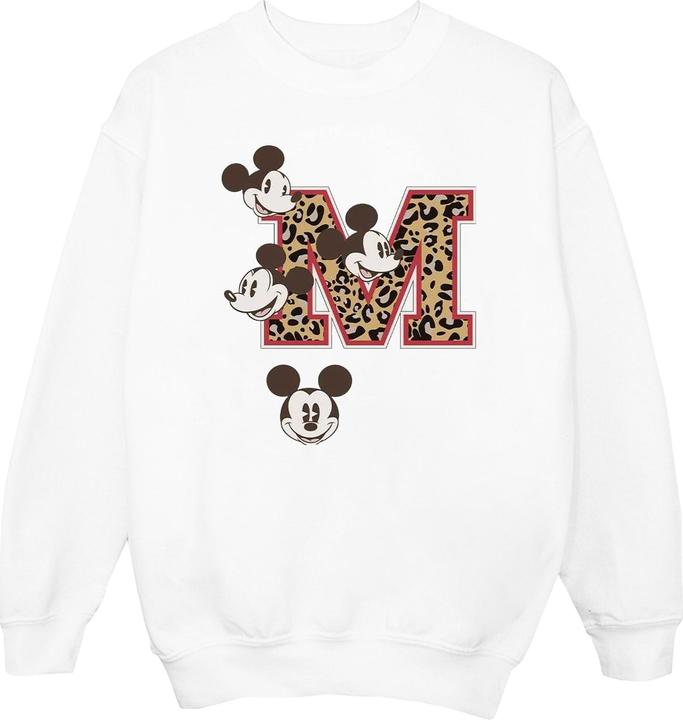Actual product image Disney Womens/Ladies Mickey Mouse M Faces Sweatshirt (M)