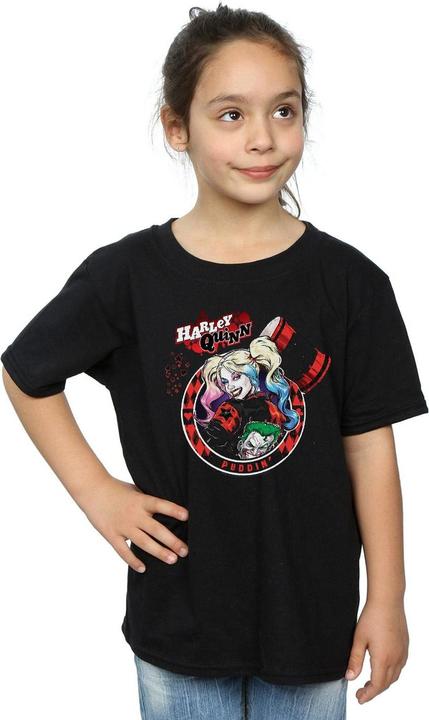 Image du produit - T-shirt HARLEY QUINN JOKER PATCH - Fille (104)