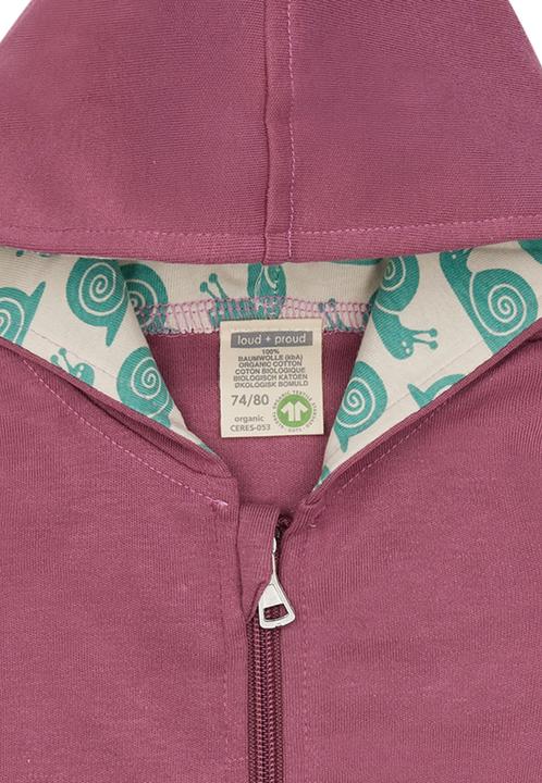 Produktbild loud + proud Kapuzenjacke (110)