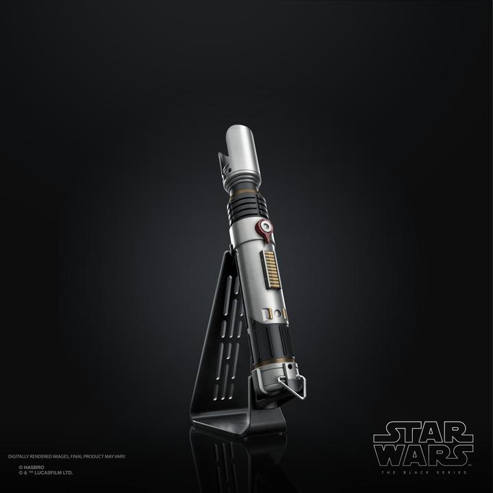 Actual product image Hasbro Star Wars: Ahsoka Black Series Replica Force FX Elite Lightsaber Sabine Wren