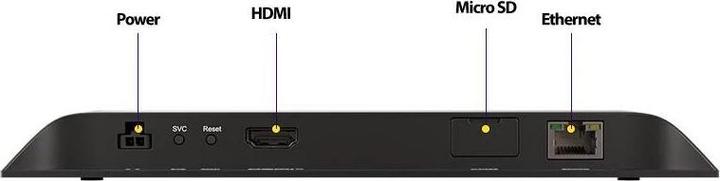 Immagine prodotto BrightSign XD235 Digital Signage Mediaplayer (4K, uscita HDMI, Ethernet, MicroSD, WiFi, HTM Enterprise+)