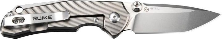 Immagine prodotto Ruike Coltello pieghevole M671-TZ Titanio (7 cm)