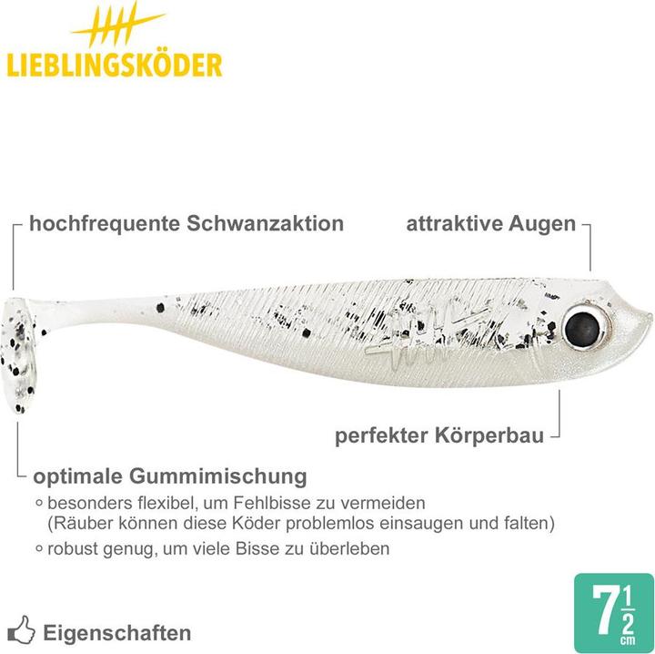Produktbild Lieblingsköder Sunny (klares Wasser, Sonne) (7.50 cm)