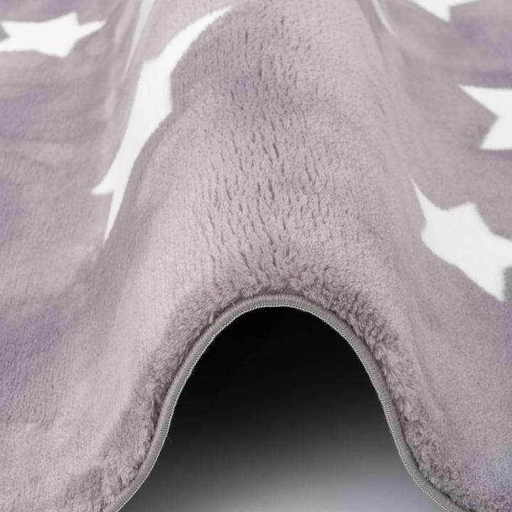 Image du produit Pergamon Super Soft Fellteppich Pearl Kids Sterne (120 x 170 cm)