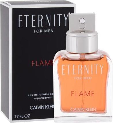 Actual product image Calvin Klein Eternity - For Men Flame Eau de Toilette (Eau de toilette, 50 ml)