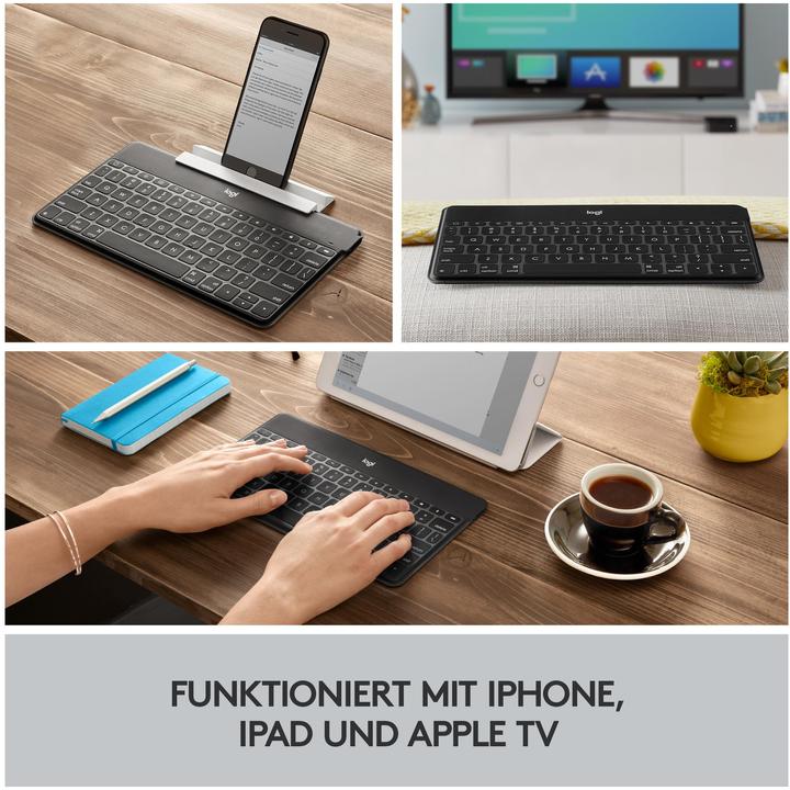 Produktbild Logitech Keys-To-Go (CH, Kabellos)
