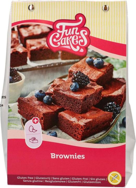 Immagine prodotto FunCakes Mix per Brownies, Senza Glutine 500 g (500 g)
