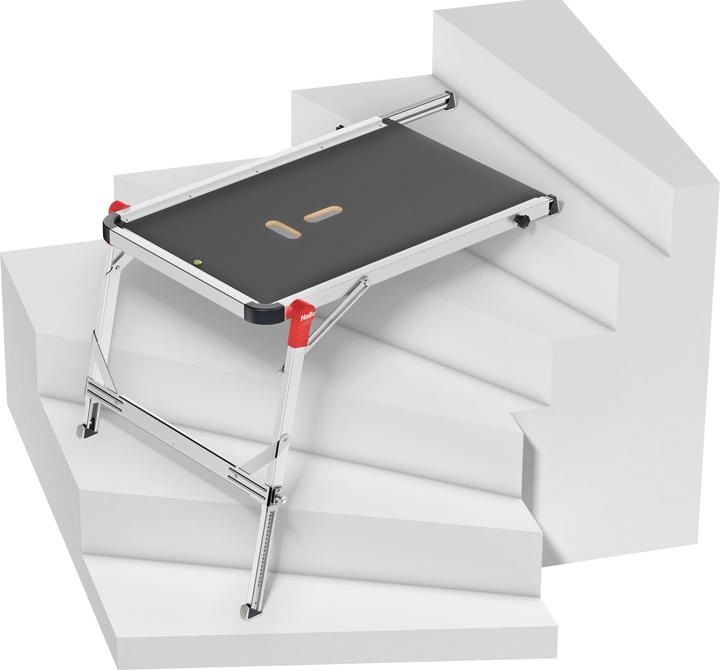 Produktbild Hailo TP1, Treppenpodest, Die innovative und sichere Lösung zum Renovieren und Dekorieren im Treppenhaus (Arbeitsplattform, 93 cm)