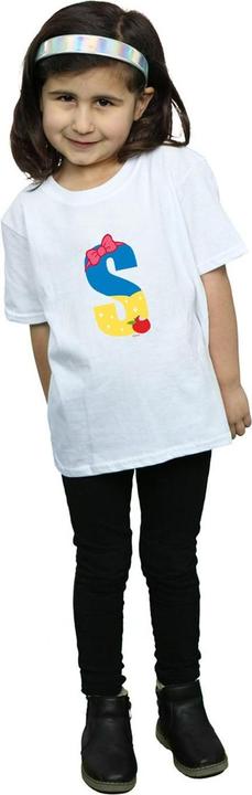Image du produit Disney - T-shirt ALPHABET S IS FOR SNOW WHITE - Fille (140, 146)