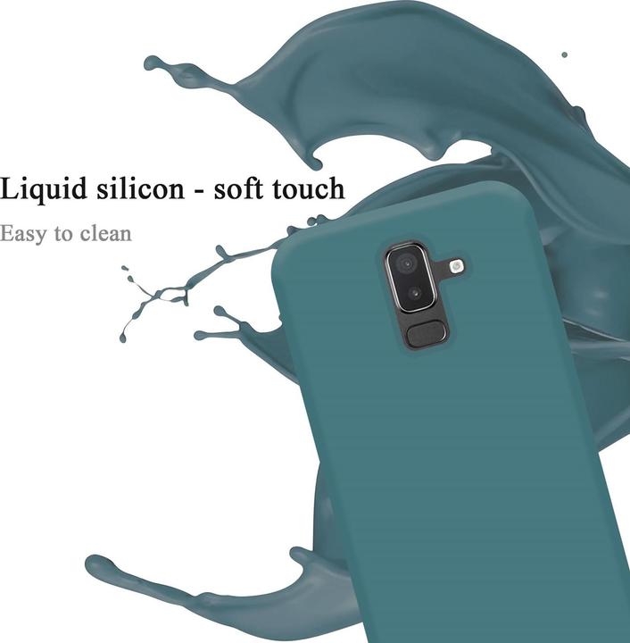 Immagine prodotto Cadorabo Copertura della cassa del silicone liquido TPU (Samsung Galaxy J8 (2018))