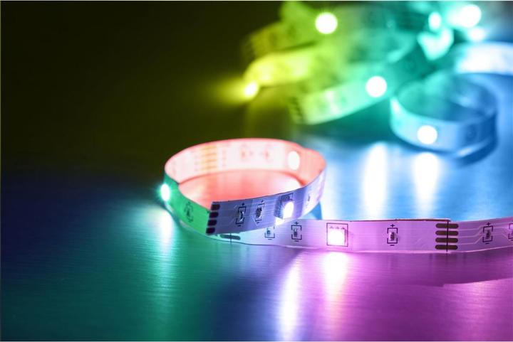 Actual product image Cellularline LED Stripes Multicolor 10mt Univ. (Multicoloured, 1000 cm, Indoor)