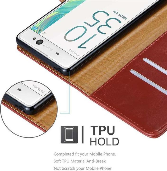 Actual product image Cadorabo Book Luxury Cover (Sony Xperia XA)