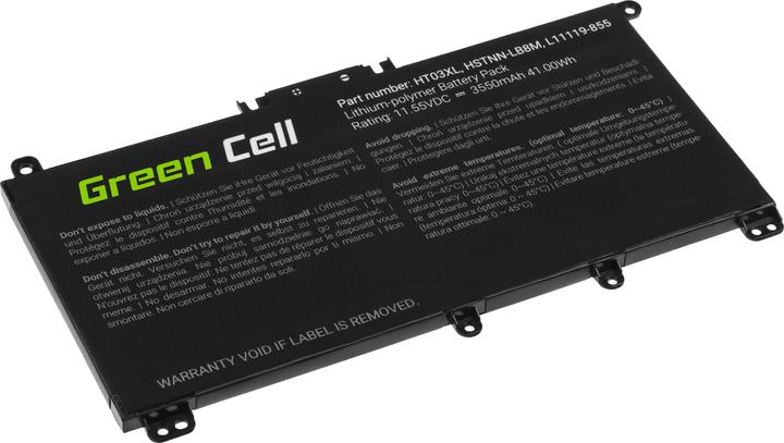 Produktbild GreenCell HT03XL (3 Zellen, 3400 mAh)