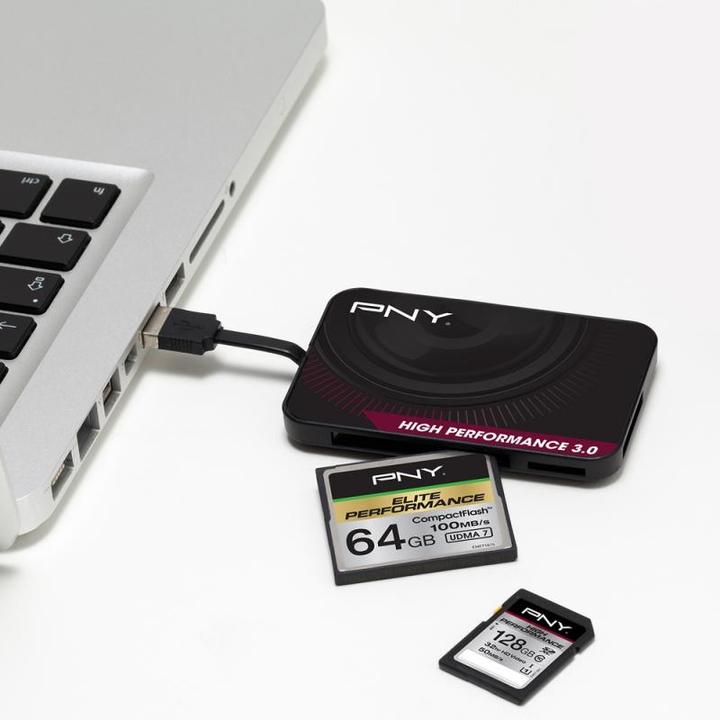 Actual product image PNY Flash Card Reader High Performance 3.0 Formats (USB 3.0)