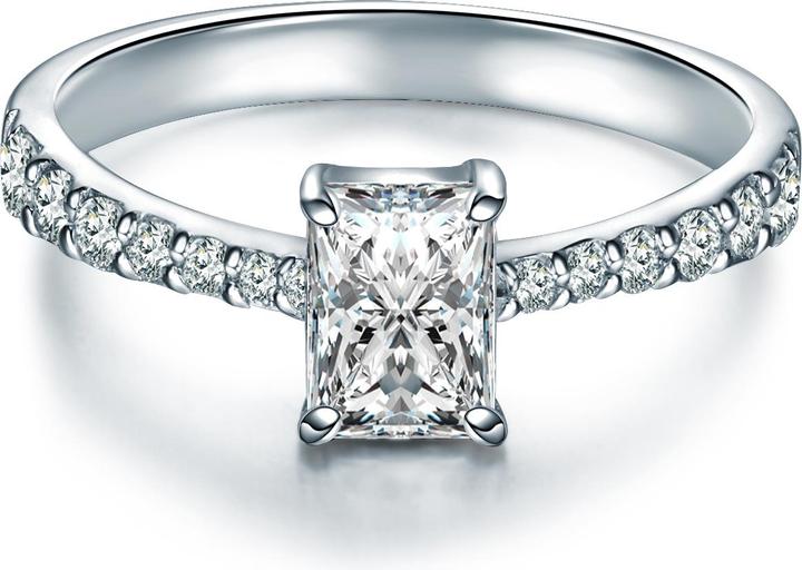 Trilani Damen Sterling Silber Zirkonia silber - 4198