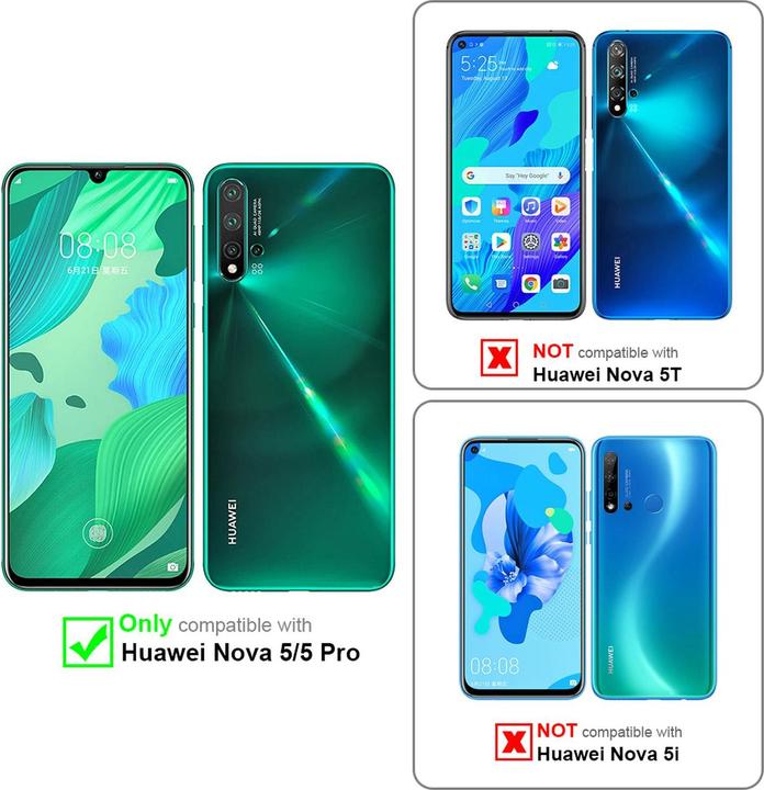 Actual product image Cadorabo TPU Candy Cover (Huawei Nova 5)