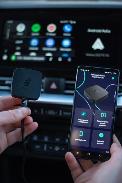 Actual product image AAWireless Wireless Android Car Adapter