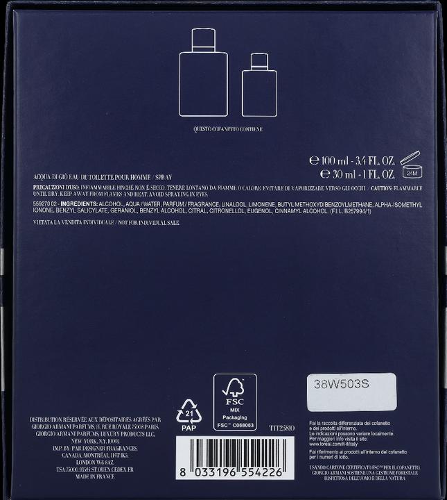 Produktbild Armani Exchange Acqua di Gio Pour Homme (Parfum set)