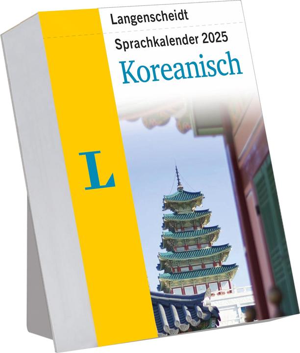 Produktbild Langenscheidt Sprachkalender Koreanisch 2025 (12.5 x 16 cm, Harter Einband, Koreanisch, Deutsch)