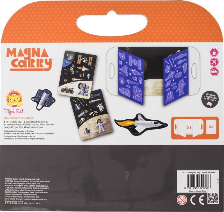 Produktbild Selecta Spielzeug Magna Carry – Space Explorer Magnetbuch