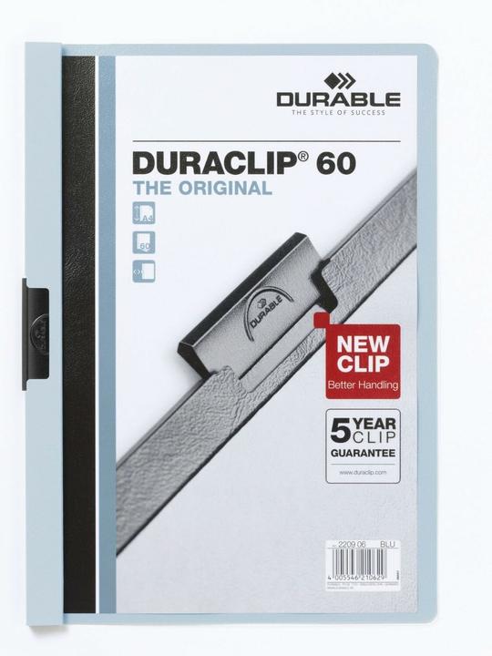 Image du produit Durable Duraclip 60 Dossier de présentation PVC (A4, 1 x)