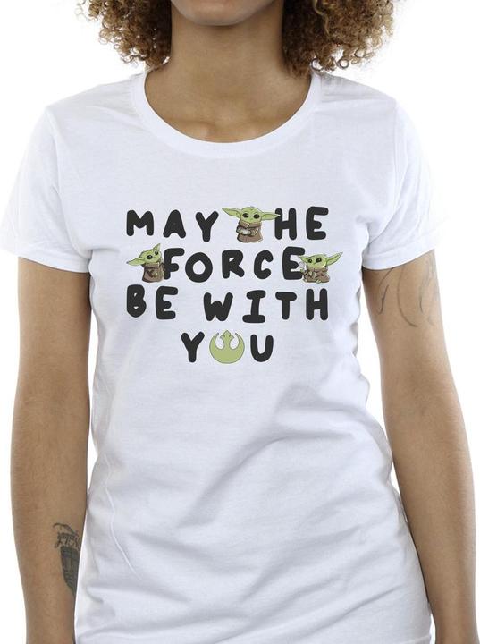 Produktbild Star Wars The Mandalorian Grogu May The Force Be With You TShirt (XXL)