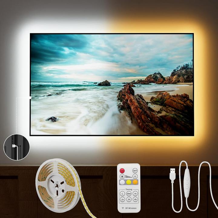 Actual product image Lumina Swiss COB LED Strip (Warm white, Neutral White, Cold White, 200 cm, Indoor)