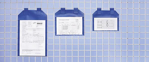 Immagine prodotto Valdemar Krog Tasche portaschede magnetiche, conf. 50 pz., per formato carta UNI A6, verde. (A6)