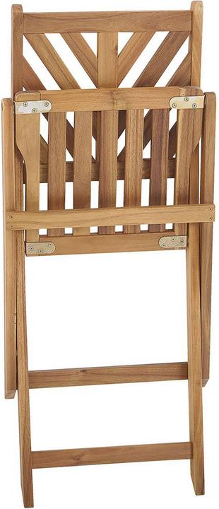 Produktbild Beliani Balkonset Akazienholz hellbraun 2-Sitzer TERNI (58 cm)
