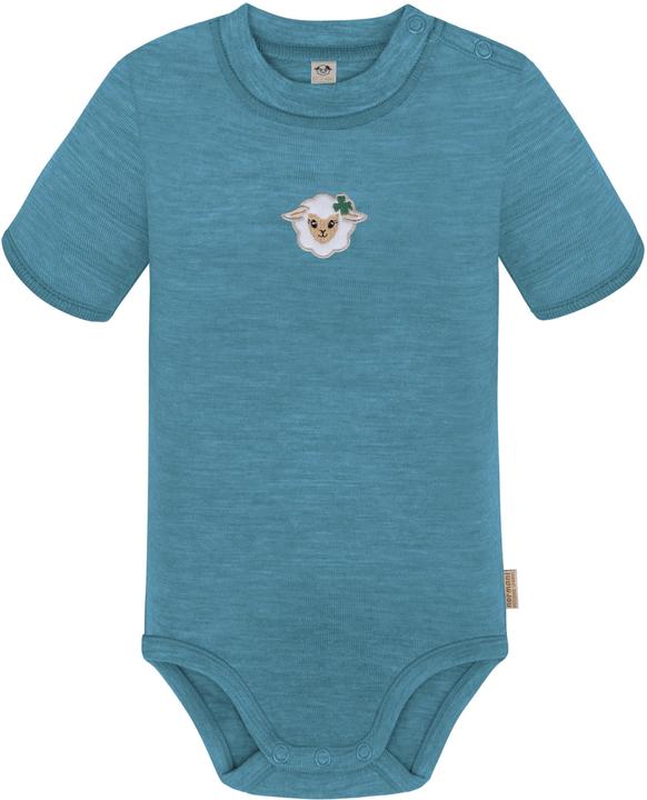Normani Baby Merino Kurzarmbody „Tihoi" und Hose „Tutira" - 9613