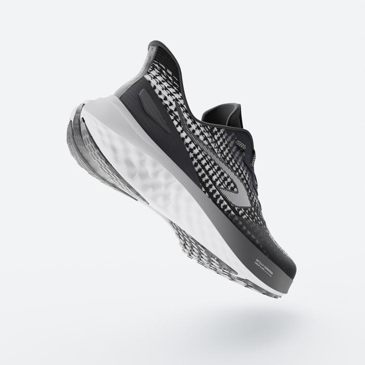 Kiprun Laufschuhe Kinder - K500 Fast schwarz/weiss
